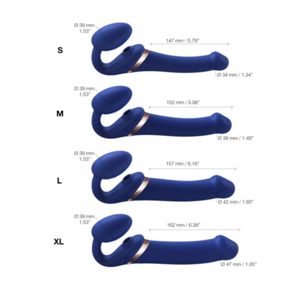 Multi O Strapless Strap On