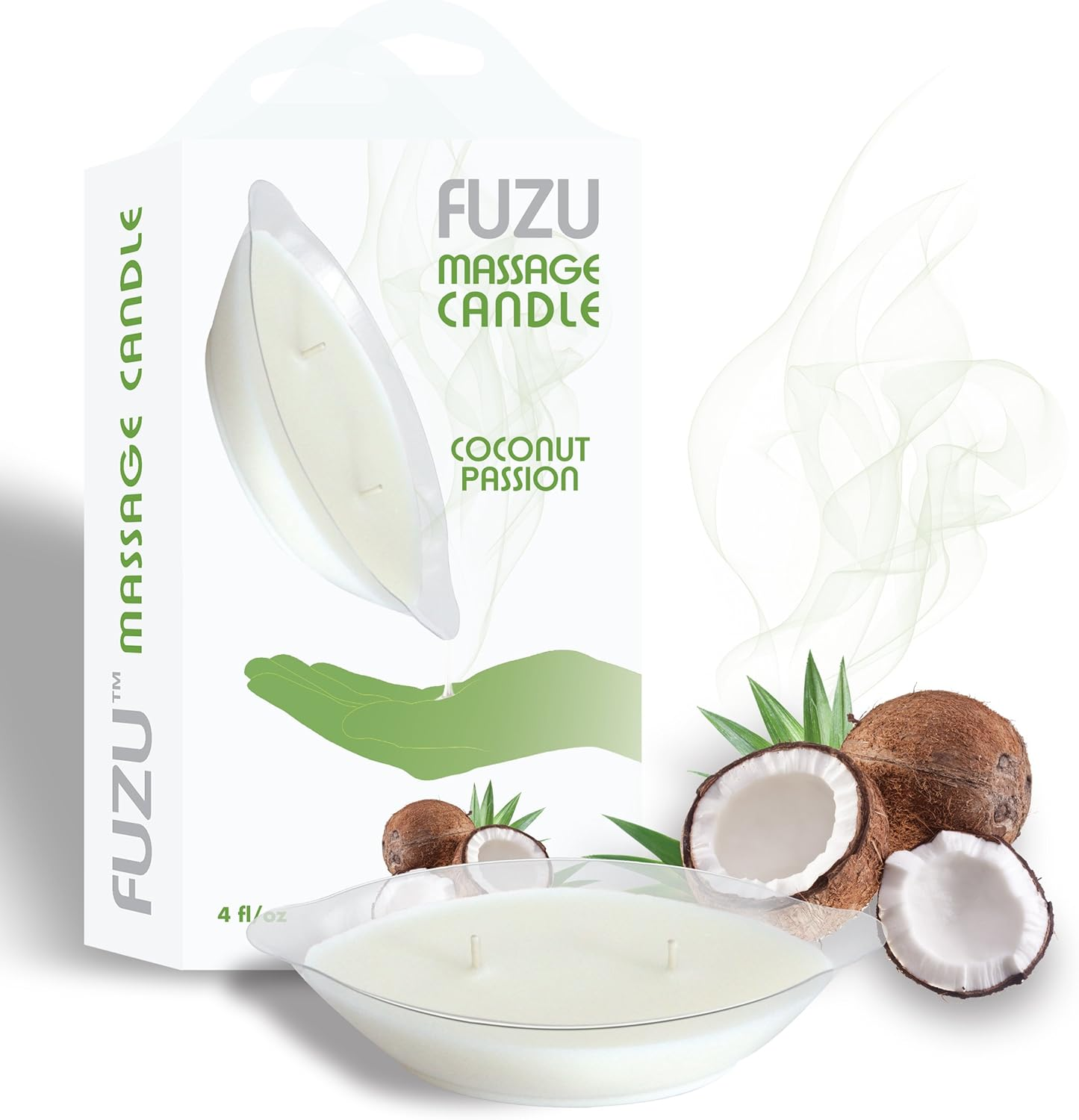 All-Natural Massage Candle, Oil & Skin Moisturizer